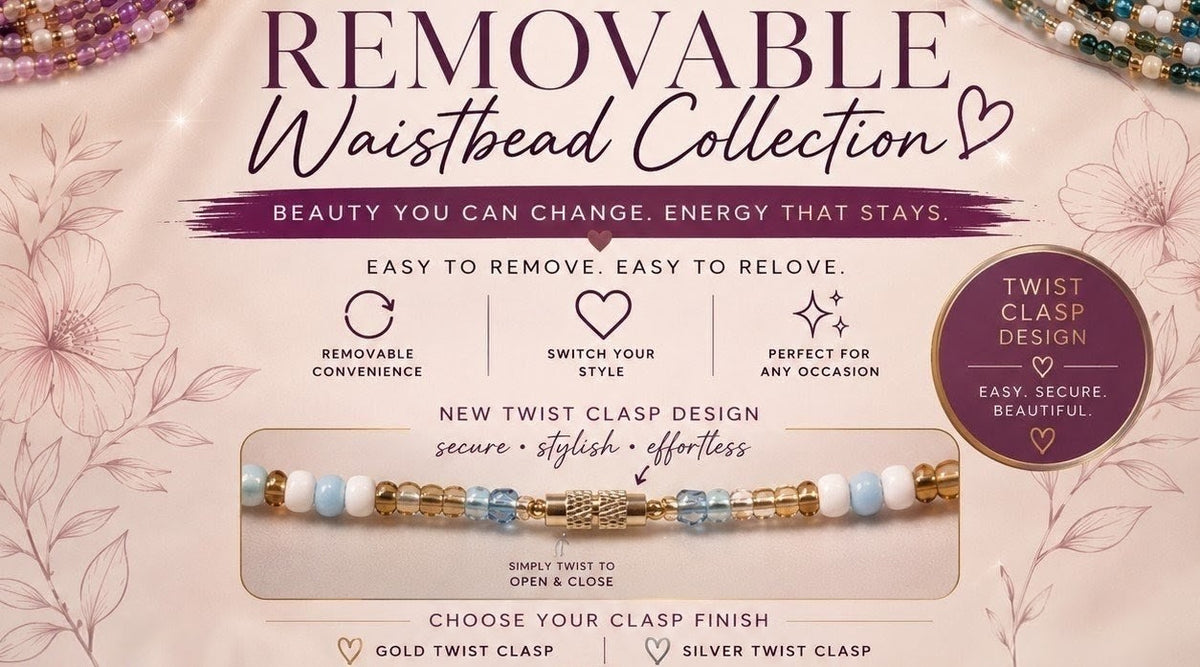 Removable waistbeads